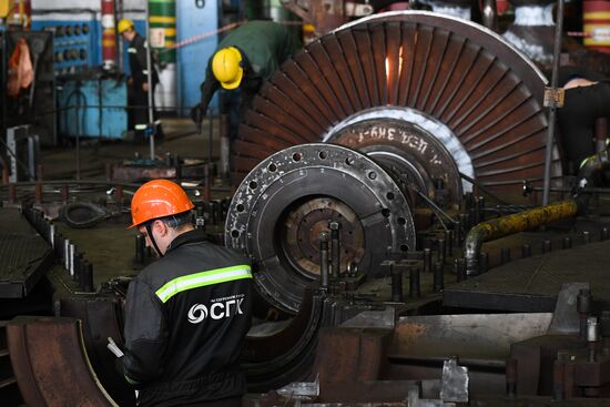 TPP-5 power plant in Novosibirsk