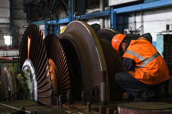 TPP-5 power plant in Novosibirsk