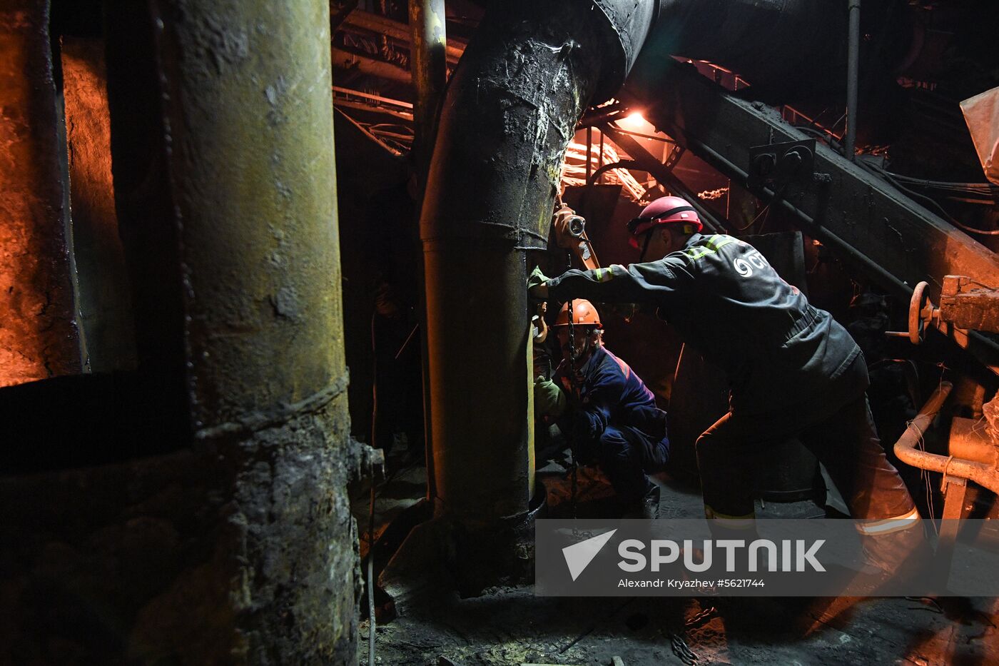 TPP-5 power plant in Novosibirsk