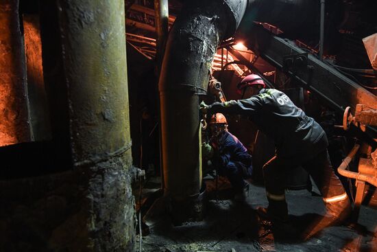 TPP-5 power plant in Novosibirsk