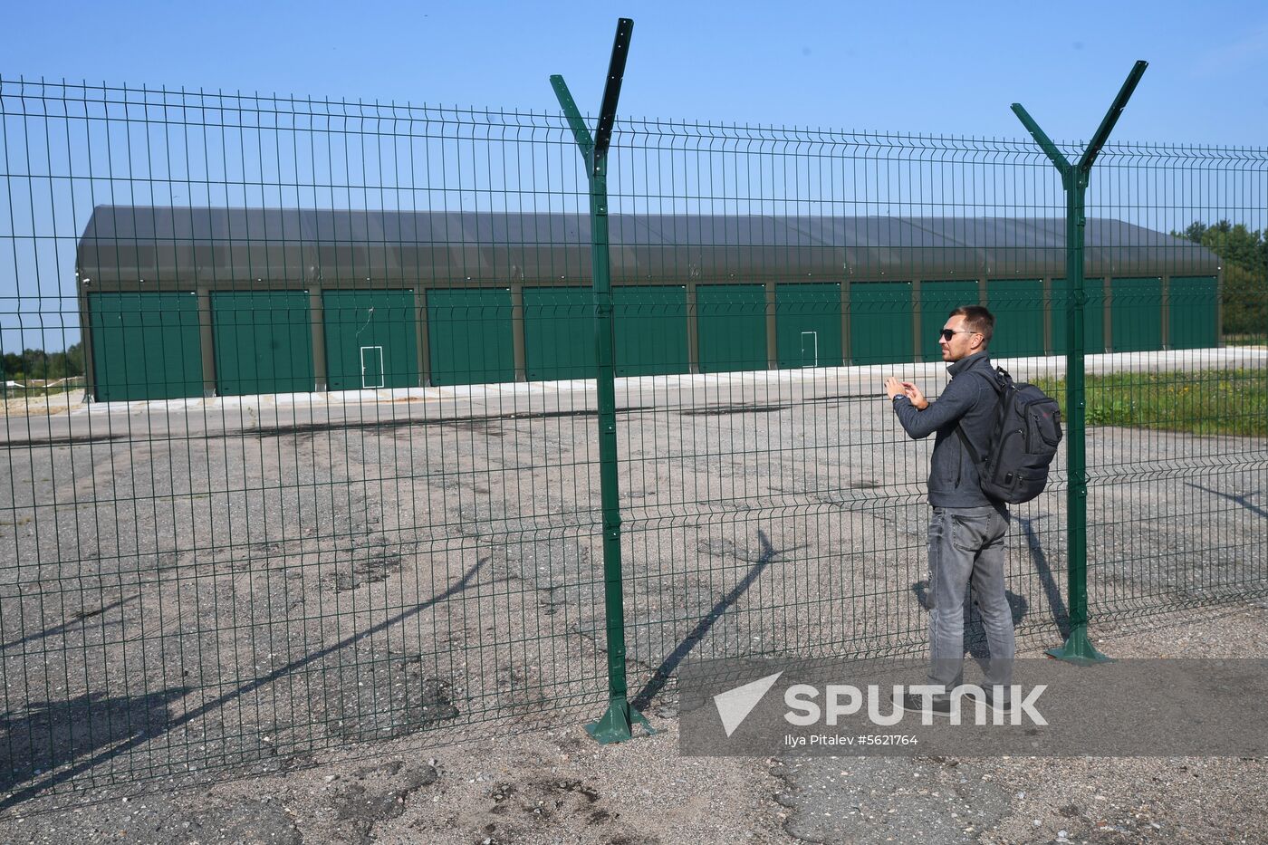 Crash site of Polish Tu-154 plane in Smolensk