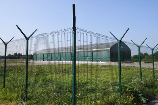 Crash site of Polish Tu-154 plane in Smolensk
