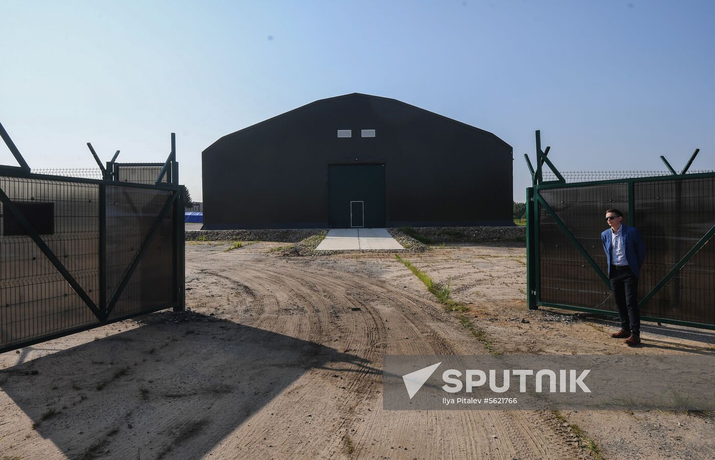 Crash site of Polish Tu-154 plane in Smolensk