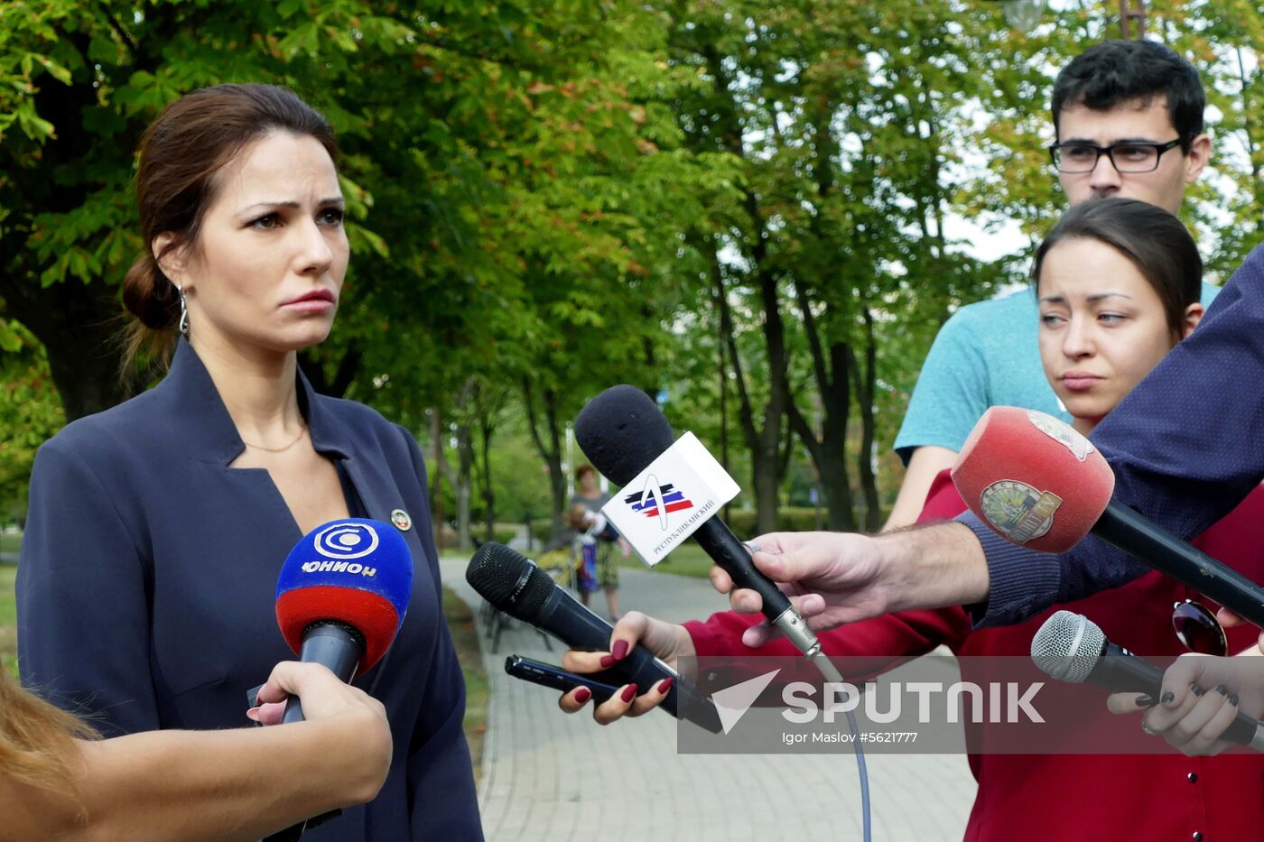 Commemorative event for children in Donetsk