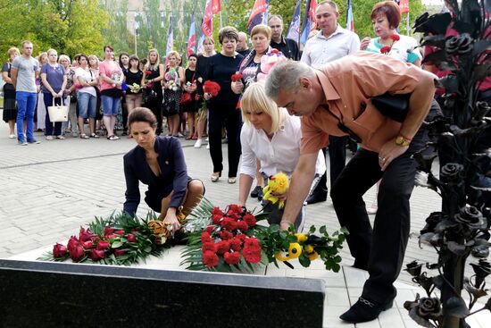 Commemorative event for children in Donetsk