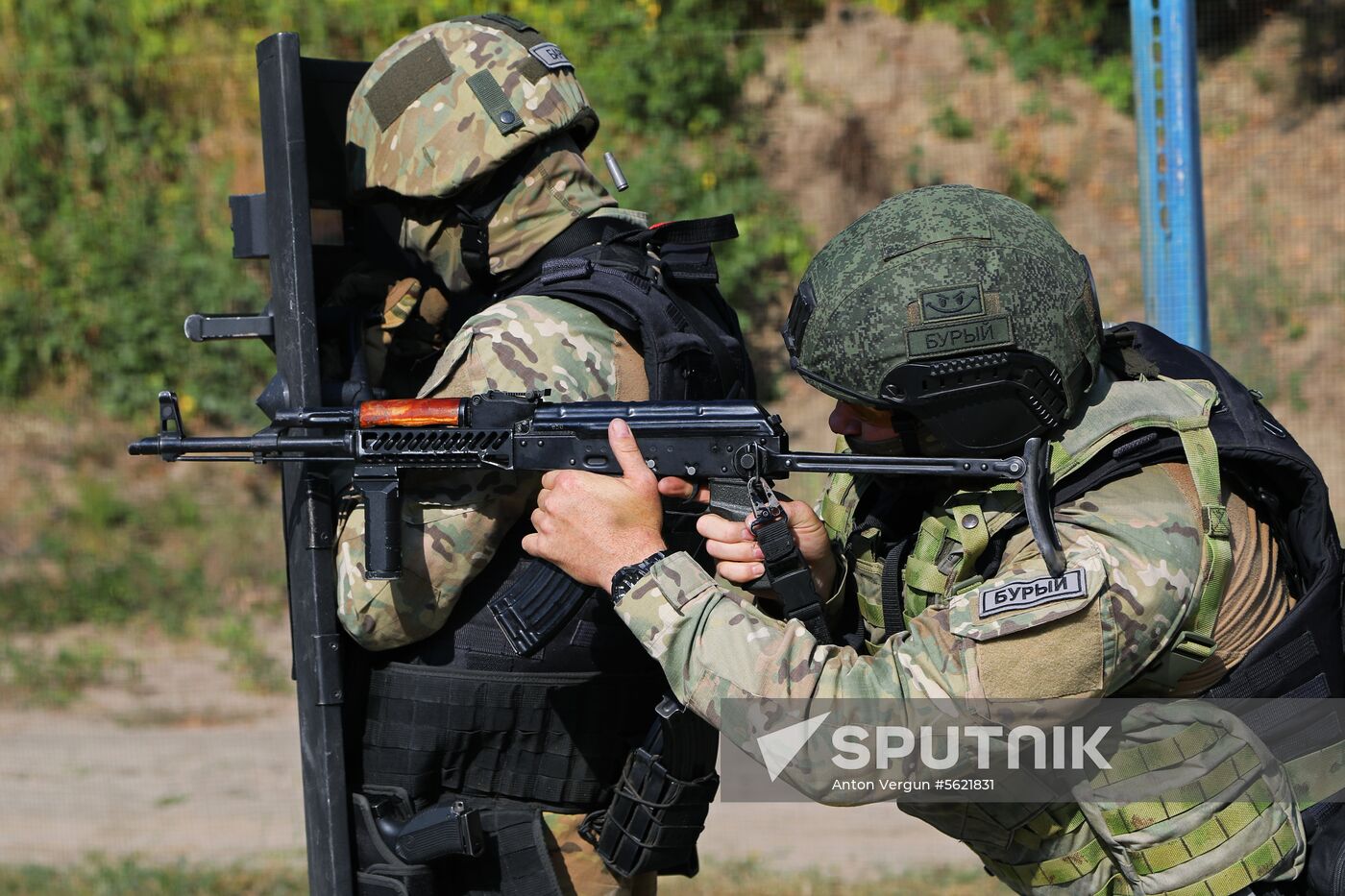 Training of Special Purpose Police Unit of Belgorod Region's National Guard