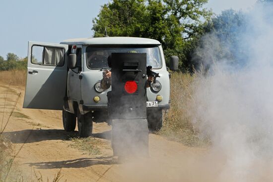 Training of Special Purpose Police Unit of Belgorod Region's National Guard