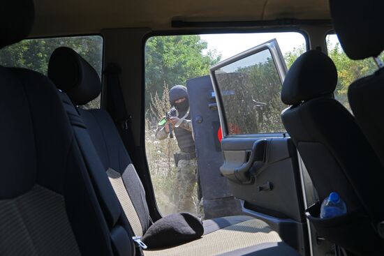 Training of Special Purpose Police Unit of Belgorod Region's National Guard