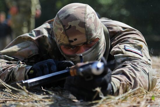 Training of Special Purpose Police Unit of Belgorod Region's National Guard