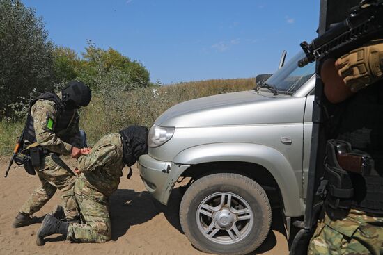 Training of Special Purpose Police Unit of Belgorod Region's National Guard