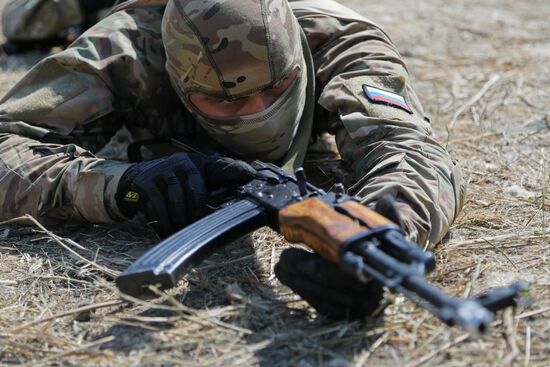 Training of Special Purpose Police Unit of Belgorod Region's National Guard