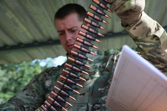 Training of Special Purpose Police Unit of Belgorod Region's National Guard