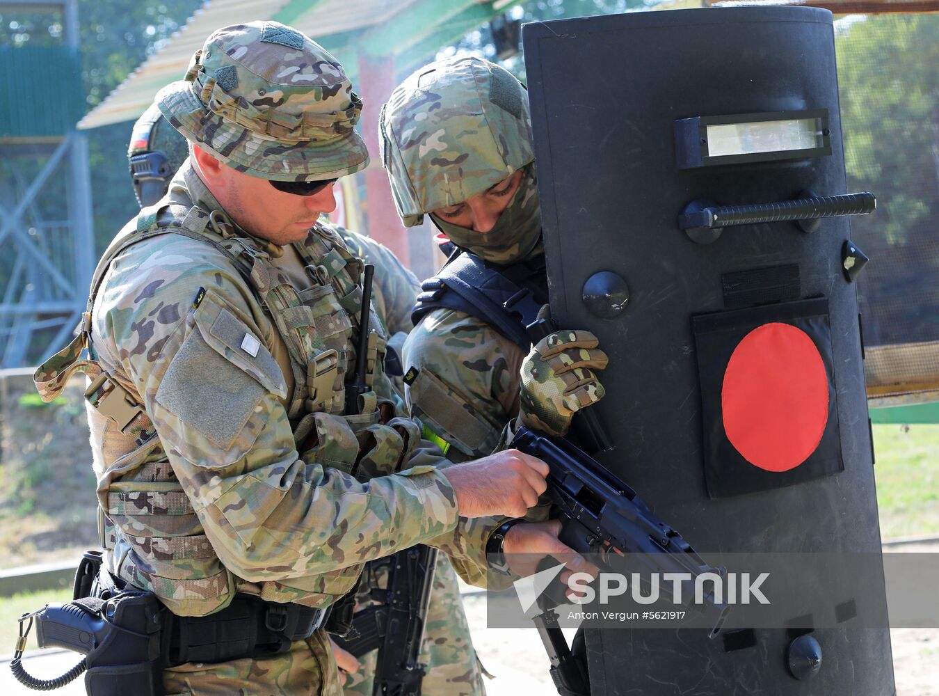 Training of Special Purpose Police Unit of Belgorod Region's National Guard