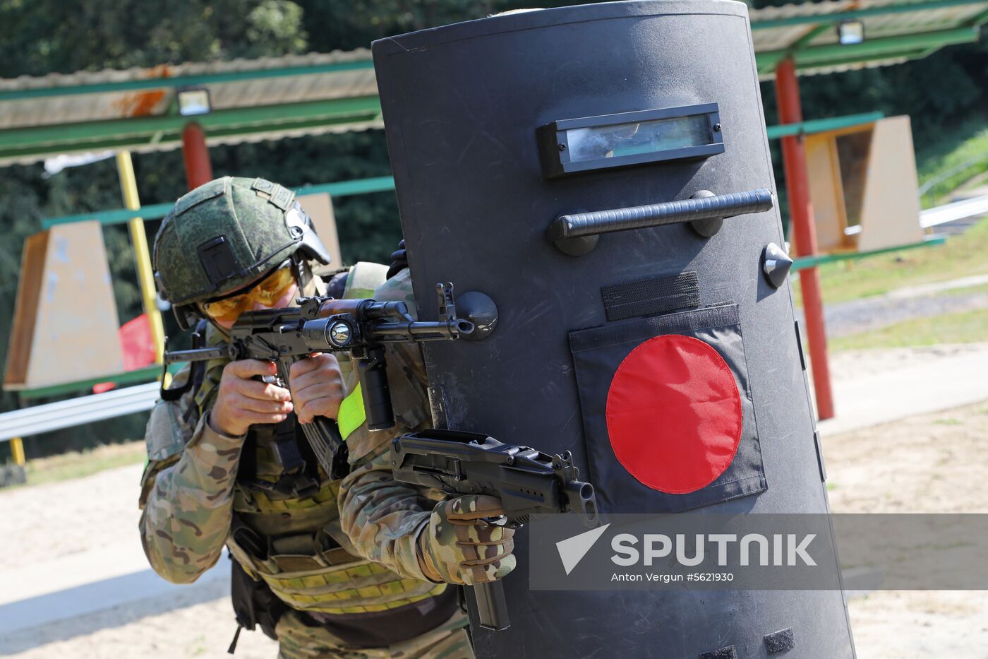 Training of Special Purpose Police Unit of Belgorod Region's National Guard