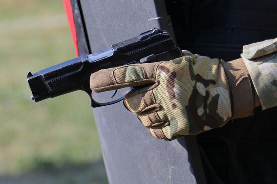 Training of Special Purpose Police Unit of Belgorod Region's National Guard