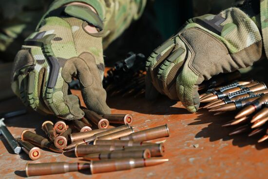 Training of Special Purpose Police Unit of Belgorod Region's National Guard