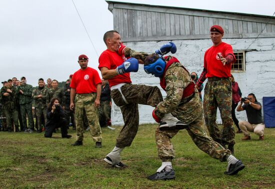 Qualification tests for earning right to wear crimson beret in Irkutsk