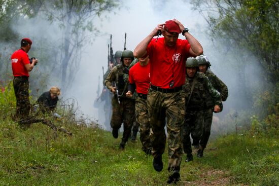 Qualification tests for earning right to wear crimson beret in Irkutsk