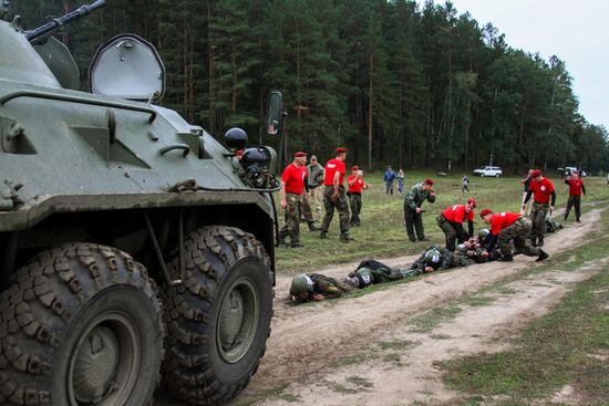 Qualification tests for earning right to wear crimson beret in Irkutsk