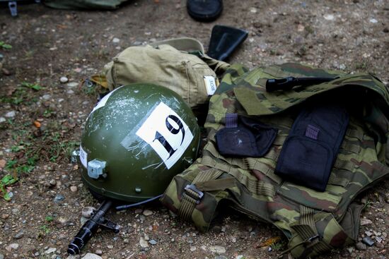 Qualification tests for earning right to wear crimson beret in Irkutsk