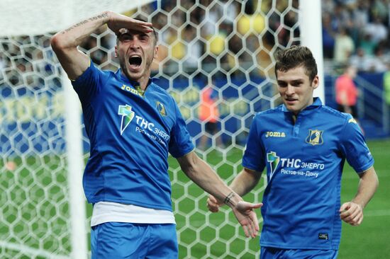Football. Russian Premier League. Rostov vs. Rubin