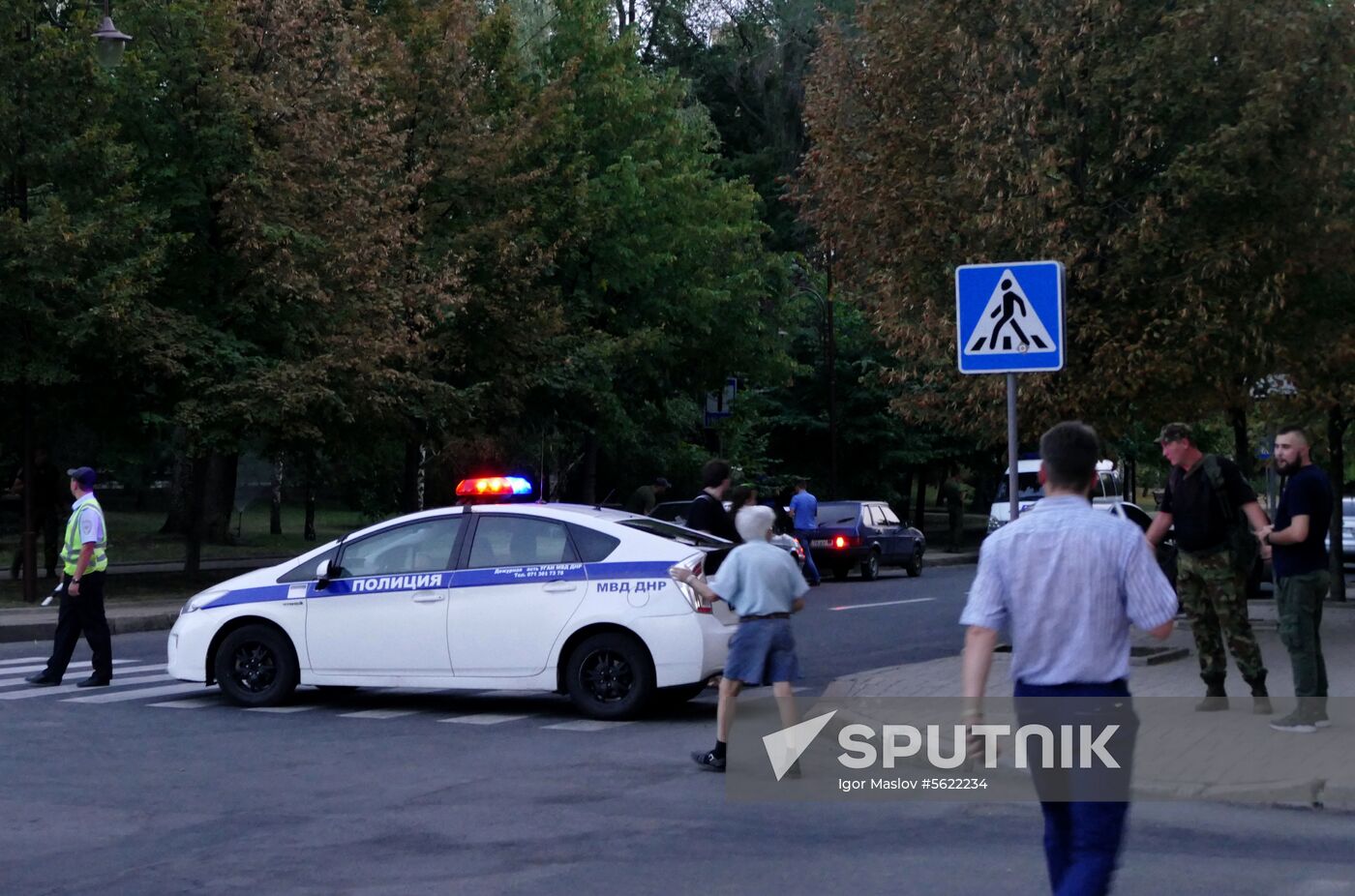 Head of Donetsk People's Republic Alexander Zakharchenko killed in terrorist attack