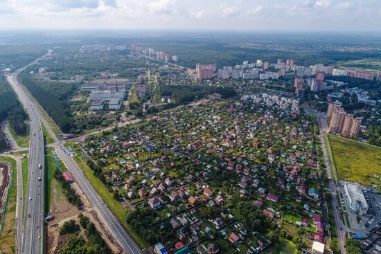 Construction of transport infrastructure facilities in New Moscow
