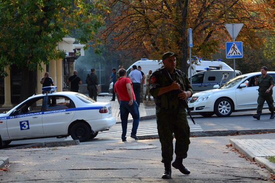 Head of Donetsk People's Republic Alexander Zakharchenko killed in terrorist attack