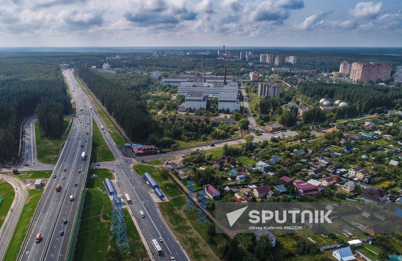 Construction of transport infrastructure facilities in New Moscow