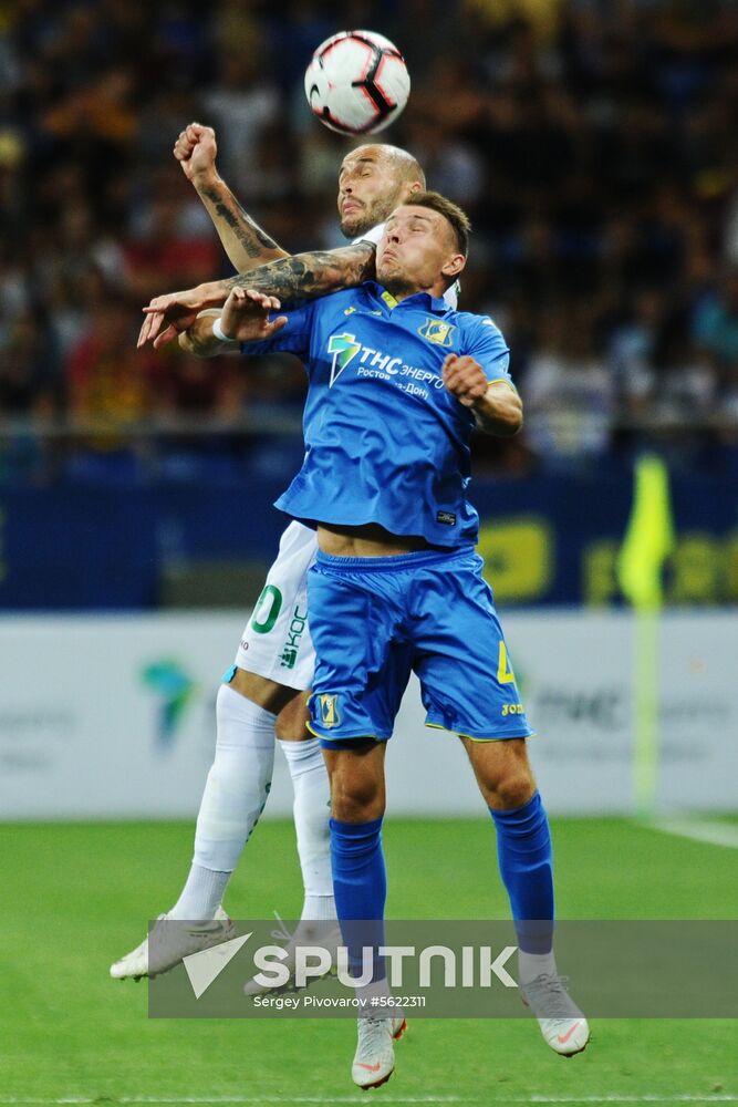 Football. Russian Premier League. Rostov vs. Rubin