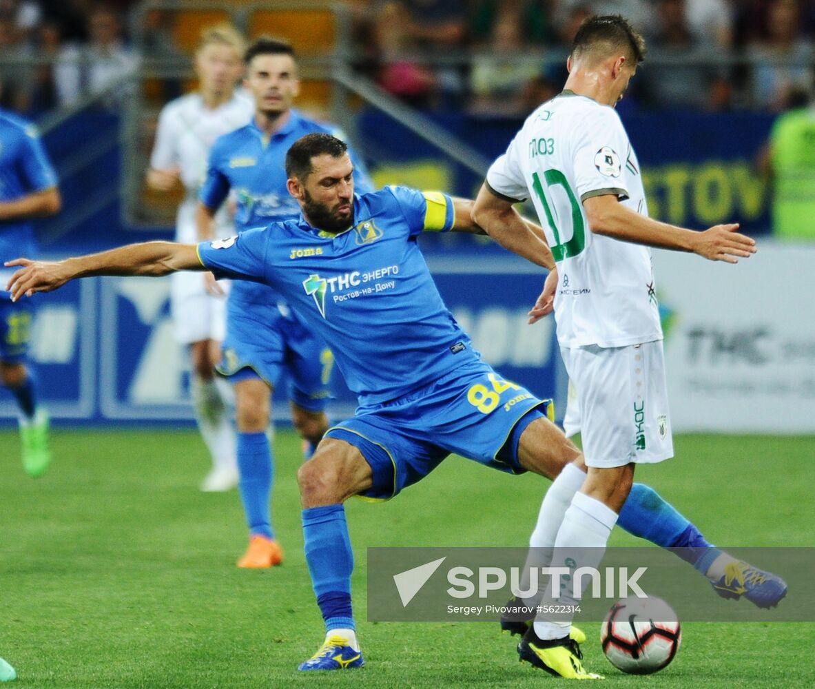 Football. Russian Premier League. Rostov vs. Rubin
