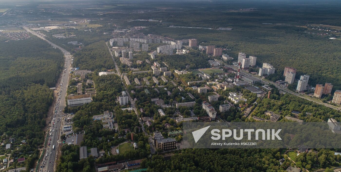 Construction of transport infrastructure facilities in New Moscow