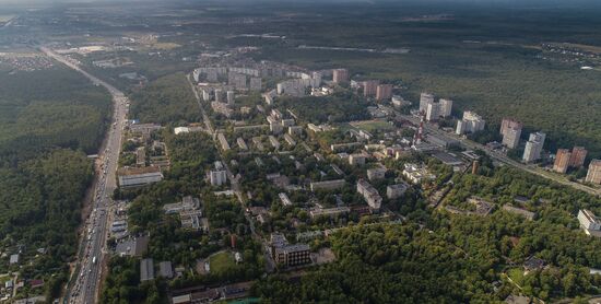Construction of transport infrastructure facilities in New Moscow