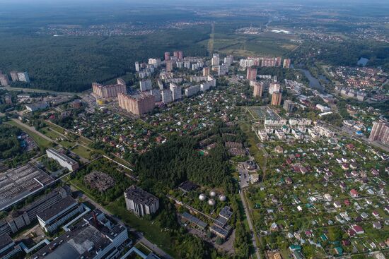 Construction of transport infrastructure facilities in New Moscow