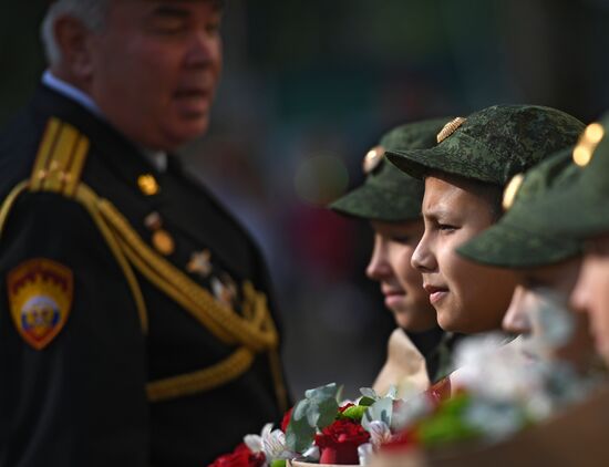 Academic year starts at Moscow Presidential Cadet Academy