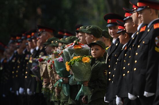 Academic year starts at Moscow Presidential Cadet Academy