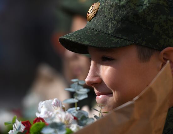 Academic year starts at Moscow Presidential Cadet Academy