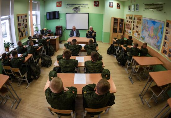Academic year starts at Moscow Presidential Cadet Academy