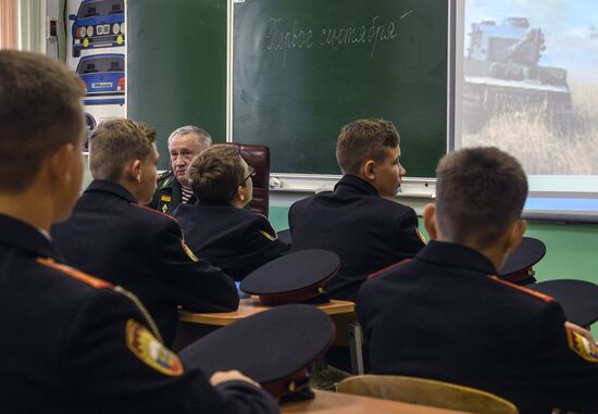 Academic year starts at Moscow Presidential Cadet Academy