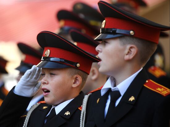 Academic year starts at Moscow Presidential Cadet Academy