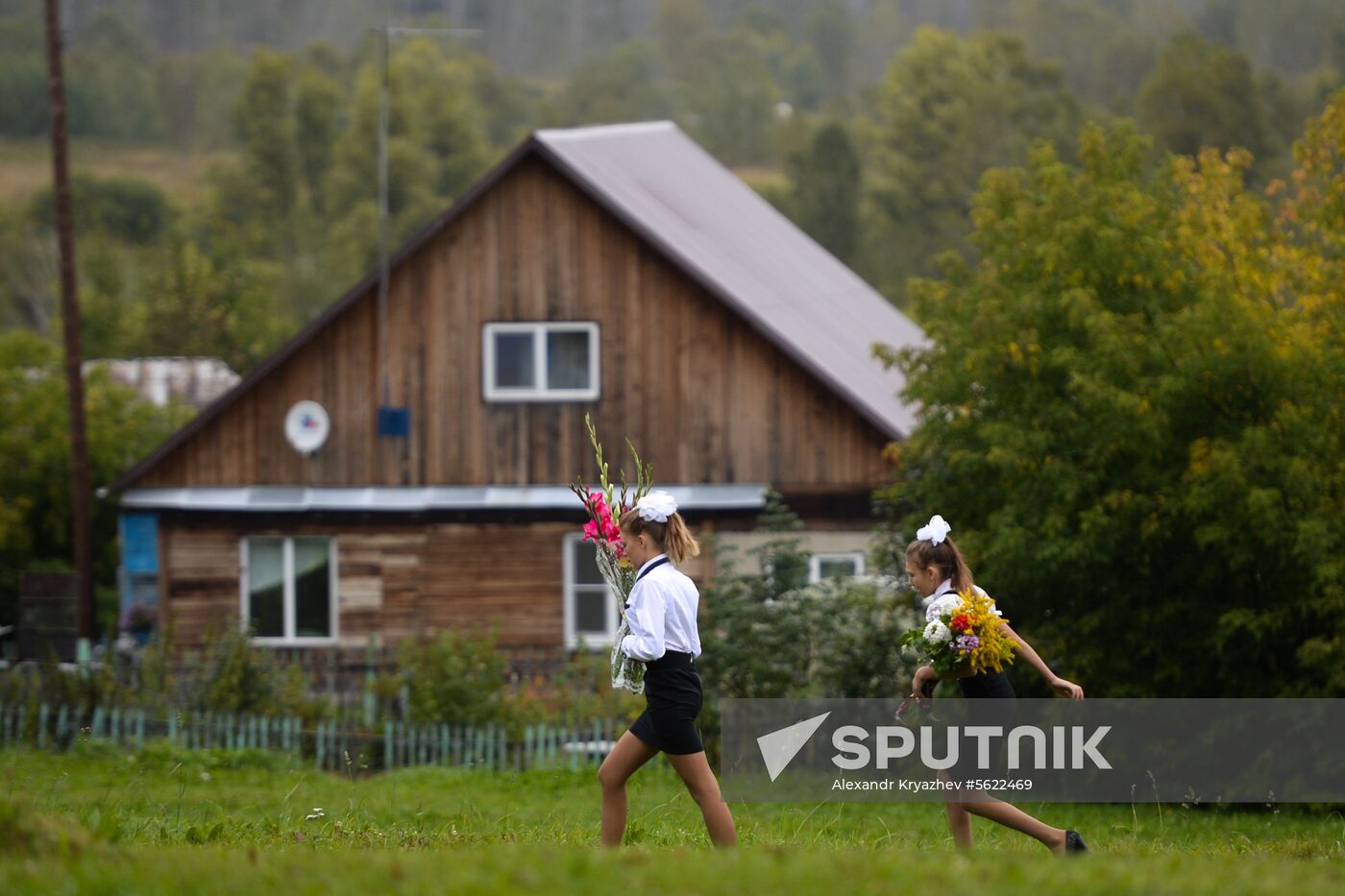 School year begins across Russia