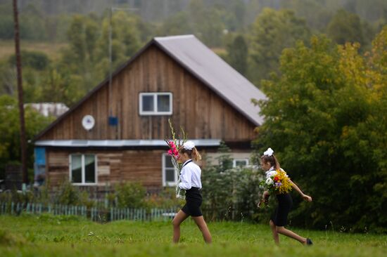 School year begins across Russia