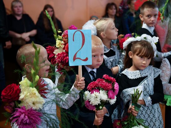 School year begins across Russia