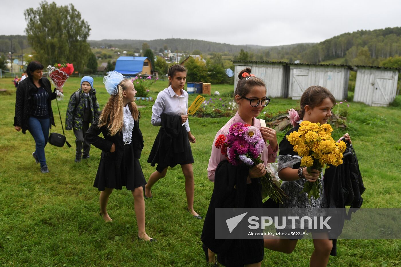 School year begins across Russia