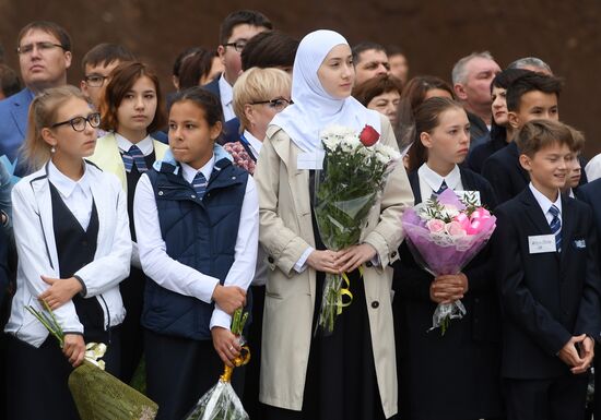 School year begins across Russia