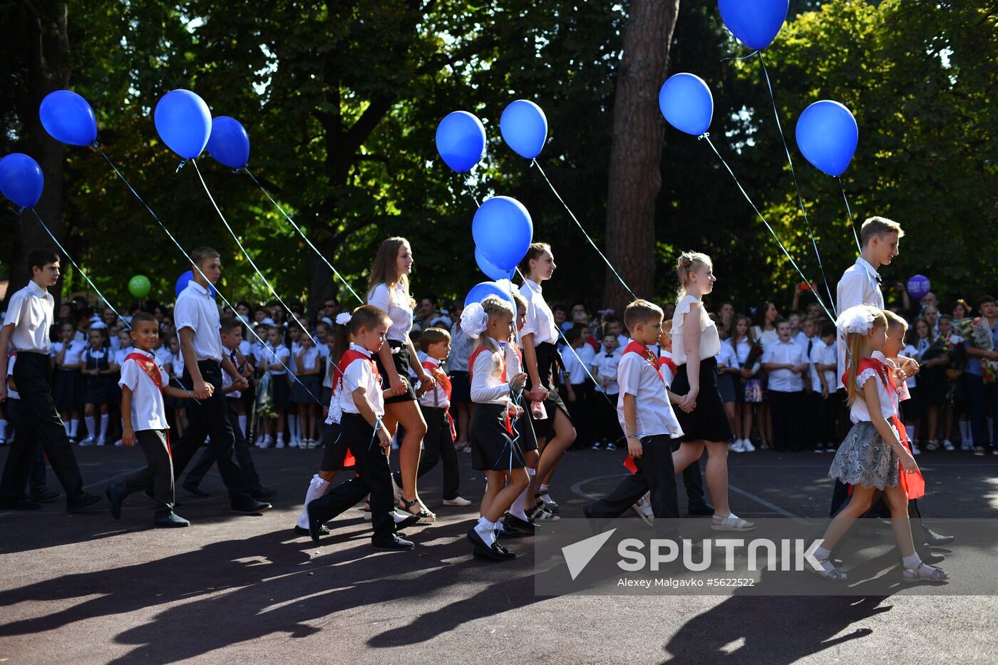 School year begins across Russia