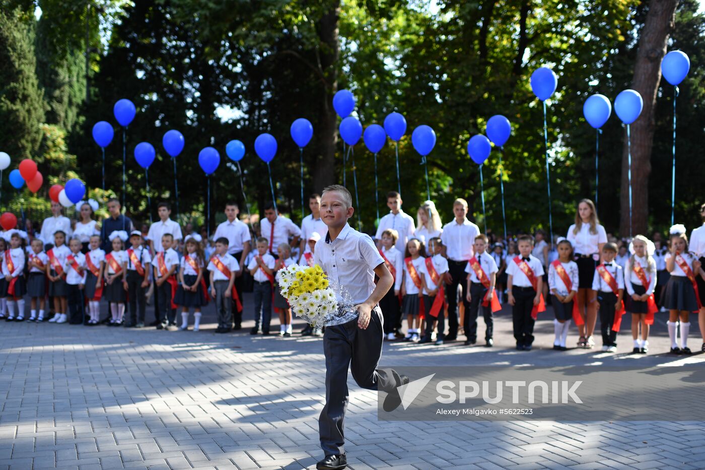 School year begins across Russia
