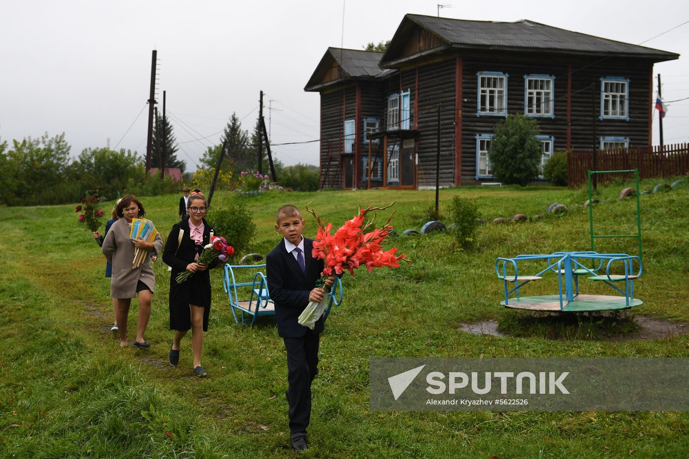 School year begins across Russia