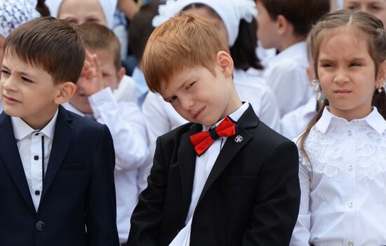 School year begins across Russia