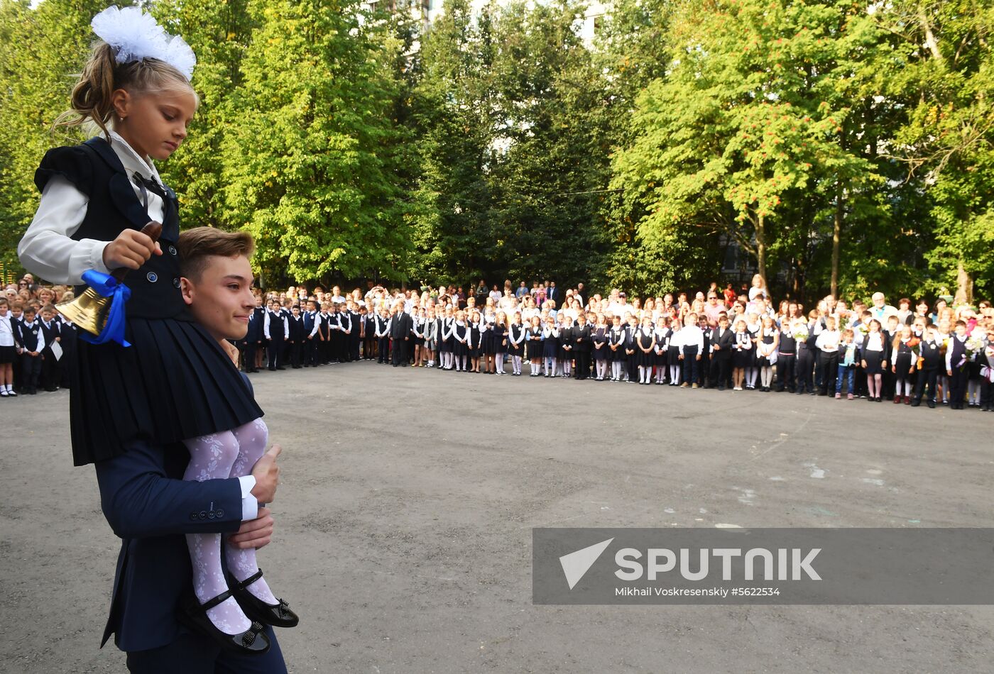 School year begins across Russia